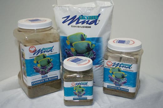 Miracle Mud is a specialized type of mud composed of natural materials and minerals that play a crucial role in biological filtration within the aquarium ecosystem. It is a component of the Ecosystem Filtration System designed to enhance water quality.